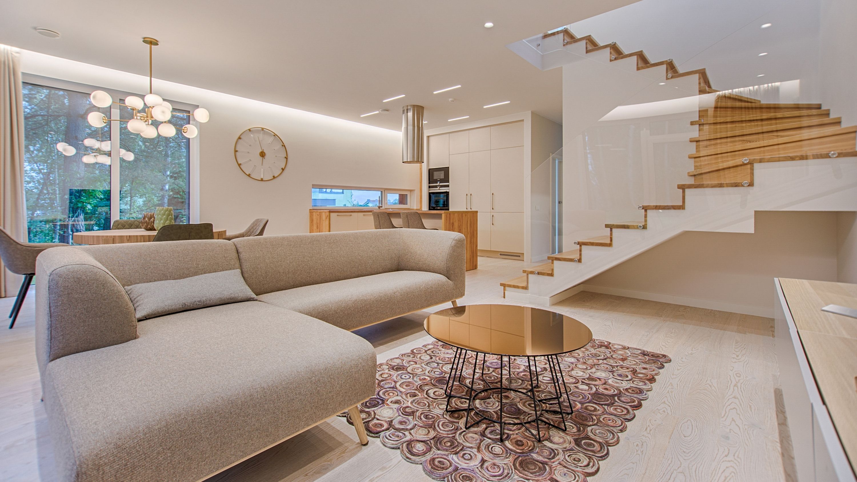 Couple looking at a map of luxury neighborhoods