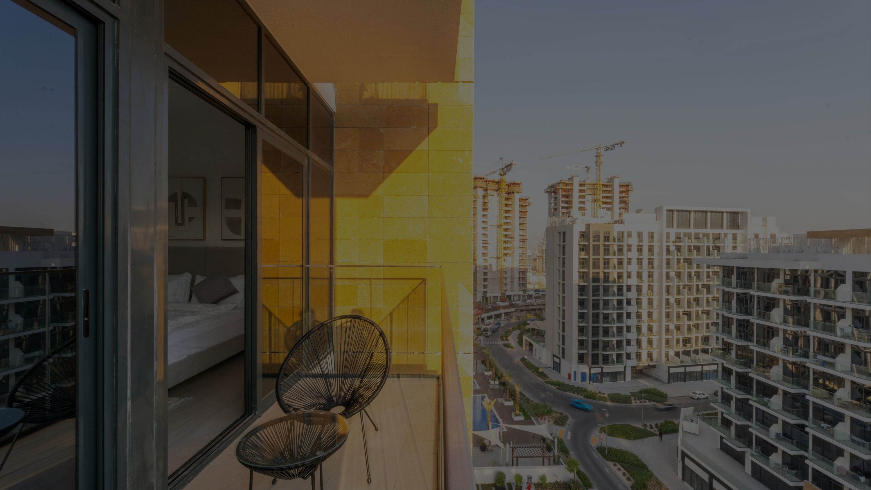 Luxurious modern building representing PrimeSphere Realty