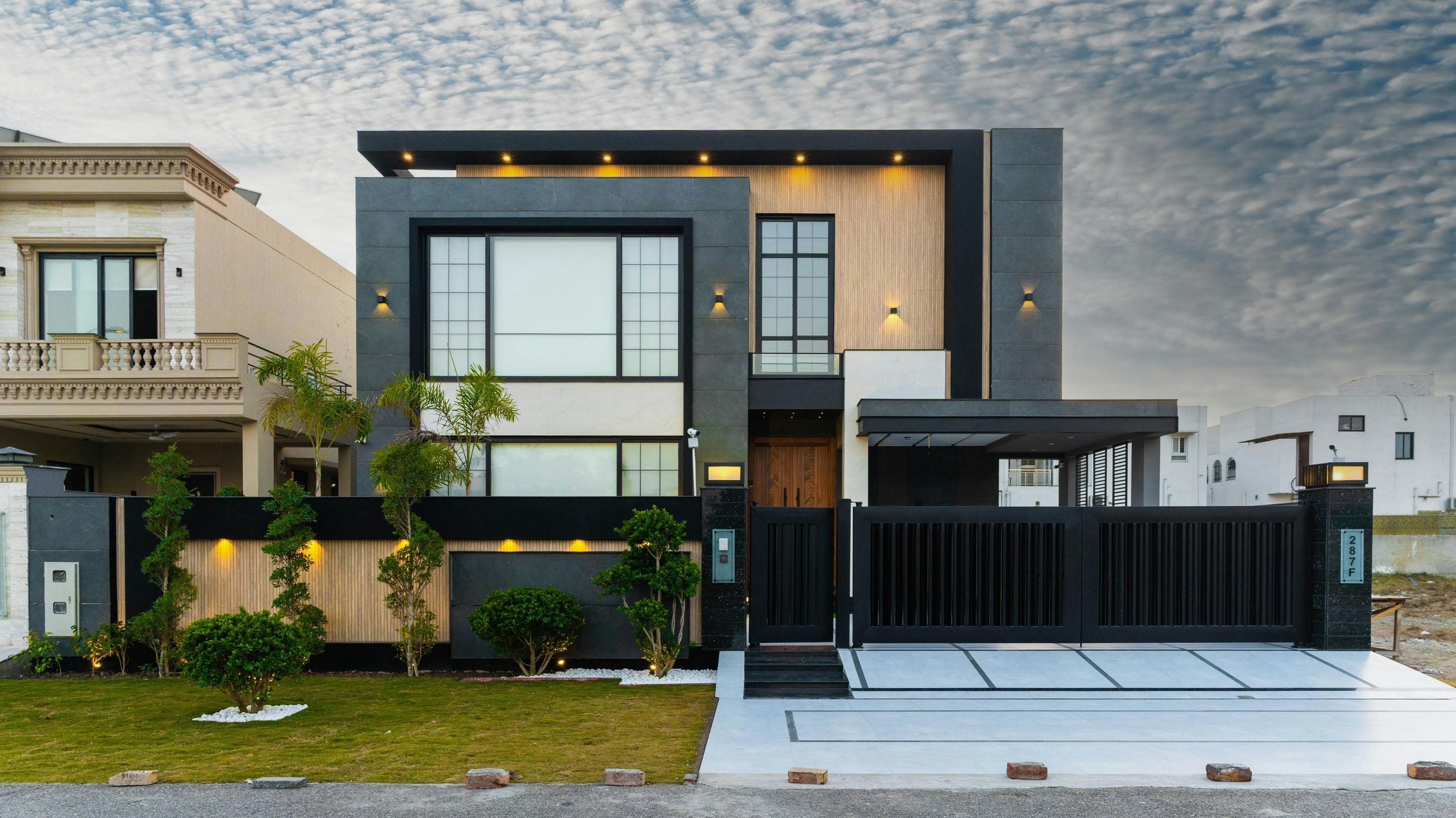 Professionals reviewing architectural plans